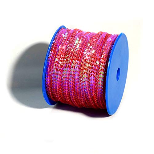Matsa LC6/57 50 m Paillettenband, 6 mm, Rolle mit Pailletten, für Kleidung, Dekorationen, Schmuck, Kostüme, Nähen, Verzierungen, Bänder, DIY, Basteln, irisierend, Violett schillernd, 50m, Meter Matsa LC6/57 50 m Paillettenband, 6 mm, Rolle mit Pailletten, für Kleidung, Dekorationen, Schmuck, Kostüme, Nähen, Verzierungen, Bänder, DIY, Basteln, irisierend, Violett schillernd, 50m, Meter von Matsa