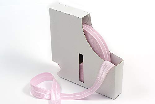 Matsa Ribetear Faltenband, 19 mm, in Box mit 20 m 20 m Pink von Matsa