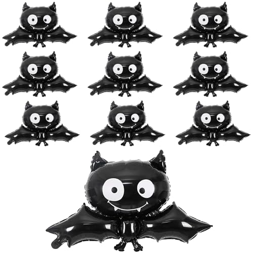 10 Stück Halloween Deko Fledermaus Folienballon Fledermaus Deko Folienballon Fledermaus Kann für Karneval,Weihnachten,Halloween-Dekoration Verwendet Werden 60 * 72cm 10 Stück Halloween Deko Fledermaus Folienballon Fledermaus Deko Folienballon Fledermaus Kann für Karneval,Weihnachten,Halloween-Dekoration Verwendet Werden 60 * 72cm von Matsizen