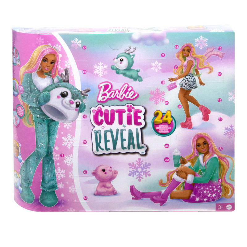 Barbie Cutie Reveal Adventskalender von Mattel