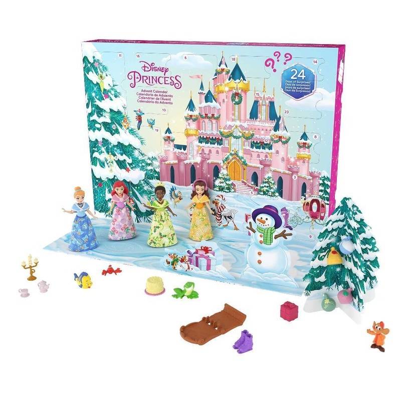 Disney Prinzessin Adventskalender von Mattel