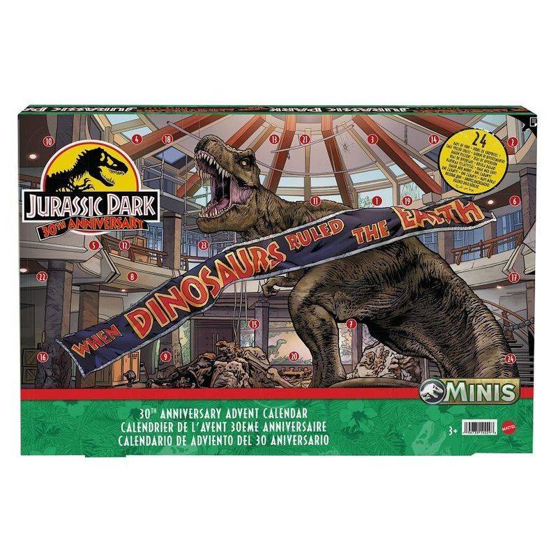 Jurassic World Minis Adventskalender von Mattel