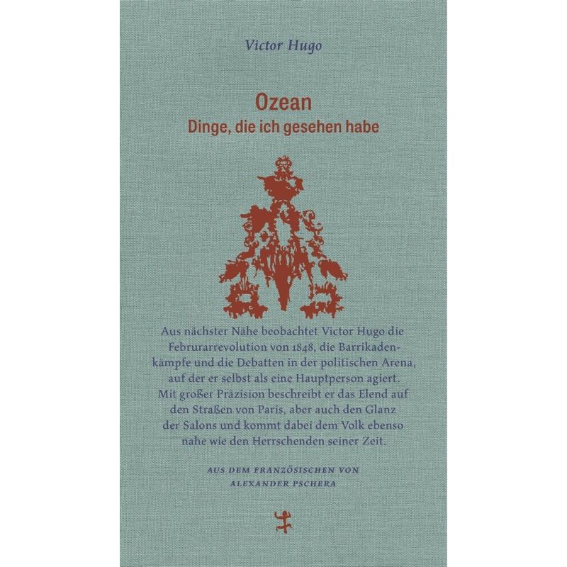 Ozean - Victor Hugo, Gebunden von Matthes & Seitz Berlin