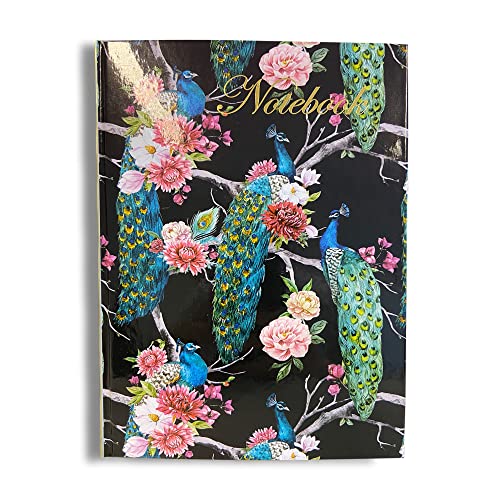 Maturi A5 Notizbuch, mit Goldfolien-Details und glänzender Oberfläche - Pfau Maturi A5 Notizbuch, mit Goldfolien-Details und glänzender Oberfläche - Pfau von Maturi