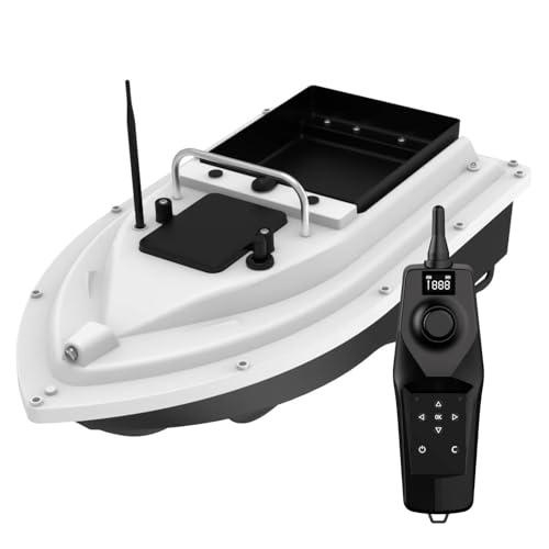 Matybobe GPS -RC -Köderboot Drahtlose Fernbedienungssteuerungsfuttermittel 500 M GPS (18000mah) von Matybobe