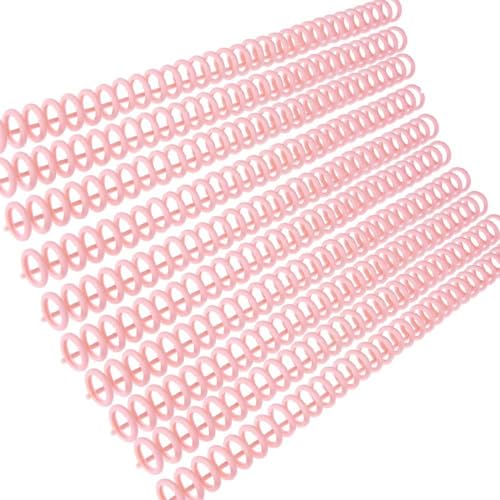 Matybobe Plastik 30-Loch Lose Blatt Binder Ring Bindung Kämme 85 Blatt Kapazität für Papier Notebook Album Büro Schulsachen (10pcs) von Matybobe