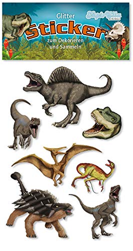 Glitter-Sticker * Dinosaurier - Fotorealistisch - * von Lutz Mauder | 72324 | als Mitgebsel für Kinder | Dino Aufkleber zum Kindergeburtstag & Basteln Glitter-Sticker * Dinosaurier - Fotorealistisch - * von Lutz Mauder | 72324 | als Mitgebsel für Kinder | Dino Aufkleber zum Kindergeburtstag & Basteln von Lutz Mauder