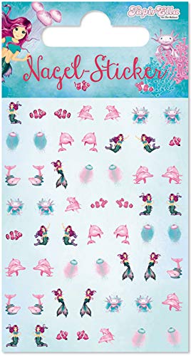 Mauder Verlag 56 Ohr- und Nagelsticker * MEERJUNGFRAU Coralie * für Kinder und Erwachsene | Sticker Ohrsticker Nixe Nixen Fische Delfine Mauder Verlag 56 Ohr- und Nagelsticker * MEERJUNGFRAU Coralie * für Kinder und Erwachsene | Sticker Ohrsticker Nixe Nixen Fische Delfine von Lutz Mauder
