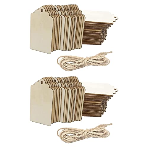 Mauedest 200 Stück Etikett, 2,7 x 1,5 Unfertige Etikette mit Loch, Zum Aufhängen und Hochzeit, Projekte Mauedest 200 Stück Etikett, 2,7 x 1,5 Unfertige Etikette mit Loch, Zum Aufhängen und Hochzeit, Projekte von Mauedest
