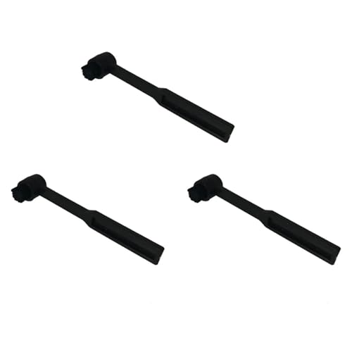 Mauedest 3 x Plattenspieler-Stylus-Bürste für LP-Vinyl-Schallplattenspieler, Phonographen, antistatische Nadelbürste, Phono-Reiniger, Werkzeug, Zubehör von Mauedest