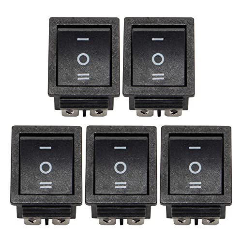 Mauedest 5 x 6 Klemmen 3 Positionen ON/OFF/ON DPDT Kippschalter 16 A 250 V 20 A 125 VAC Mauedest 5 x 6 Klemmen 3 Positionen ON/OFF/ON DPDT Kippschalter 16 A 250 V 20 A 125 VAC von Mauedest