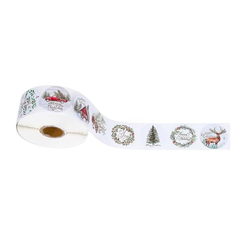Mauedest 500 Stück 1 Zoll Etikett Merry Christmas Cartoon Label Holiday Greetings Thank You Dekorationen Gift Box Series Mauedest 500 Stück 1 Zoll Etikett Merry Christmas Cartoon Label Holiday Greetings Thank You Dekorationen Gift Box Series von Mauedest