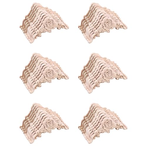 Mauedest 60PCS Floral Geschnitzt Decal Corner Applique Verzieren Rahmen Holzfiguren Kabinett Dekorative Mauedest 60PCS Floral Geschnitzt Decal Corner Applique Verzieren Rahmen Holzfiguren Kabinett Dekorative von Mauedest