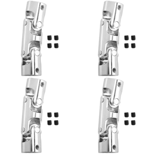 Mauedest Rc Doppel-Kardangelenk-Kardangelenkupplungen mit Schraube, 10 x 10 mm, 4 Stück Mauedest Rc Doppel-Kardangelenk-Kardangelenkupplungen mit Schraube, 10 x 10 mm, 4 Stück von Mauedest