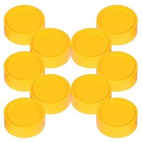 MAUL Magnete gelb, Kunststoff Ø 3,4 x 1,4 cm, 10 St. MAUL Magnete gelb, Kunststoff Ø 3,4 x 1,4 cm, 10 St. von Maul