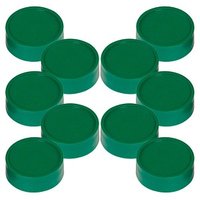 10 MAUL Magnete grün Ø 3,4 x 1,4 cm von Maul