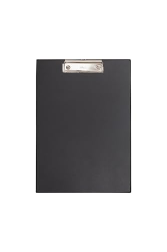 MAUL Klemmbrett A4 | Klemmbrett aus Karton mit Folie | Schreibbrett mit Papierklemme | Clipboard mit moderner Klemmer zur Aufbewahrung von Papier | für Büro, Küche und Werkstatt | Schwarz MAUL Klemmbrett A4 | Klemmbrett aus Karton mit Folie | Schreibbrett mit Papierklemme | Clipboard mit moderner Klemmer zur Aufbewahrung von Papier | für Büro, Küche und Werkstatt | Schwarz von Maul