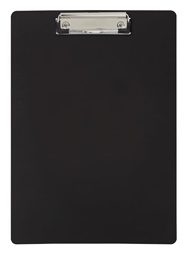 Klemmbrett 2360190 MAUL, Strapazierfähige A4 Schreibplatte, Polypropylen, schwarz von Maul