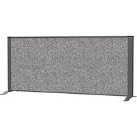 MAUL Akustik-Tischtrennwand MAULconnecto 9851289, dunkelgrau 120,0 x 50,0 cm von Maul
