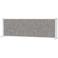 MAUL Akustik-Tischtrennwand MAULconnecto 9851695, dunkelgrau 160,0 x 50,0 cm von Maul
