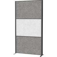 MAUL Akustik-Trennwand MAULconnecto 9602089, hellgrau, dunkelgrau 100,0 x 182,0 cm MAUL Akustik-Trennwand MAULconnecto 9602089, hellgrau, dunkelgrau 100,0 x 182,0 cm von Maul