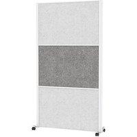 MAUL Akustik-Trennwand MAULconnecto 9612102, dunkelgrau, hellgrau 100,0 x 182,0 cm mit Rollen MAUL Akustik-Trennwand MAULconnecto 9612102, dunkelgrau, hellgrau 100,0 x 182,0 cm mit Rollen von Maul