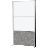 MAUL Akustik-Trennwand MAULconnecto 9622095, dunkelgrau, weiß 100,0 x 182,0 cm MAUL Akustik-Trennwand MAULconnecto 9622095, dunkelgrau, weiß 100,0 x 182,0 cm von Maul