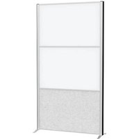 MAUL Akustik-Trennwand MAULconnecto 9623095, hellgrau, weiß 100,0 x 182,0 cm MAUL Akustik-Trennwand MAULconnecto 9623095, hellgrau, weiß 100,0 x 182,0 cm von Maul