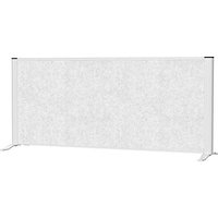 MAUL Akustik-Tischtrennwand MAULconnecto 9852295, hellgrau 120,0 x 50,0 cm von Maul