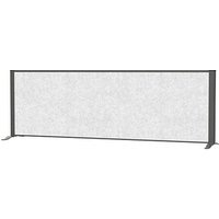 MAUL Akustik-Tischtrennwand MAULconnecto 9852689, hellgrau 160,0 x 50,0 cm von Maul