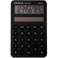 MAUL ECO MD 1 Taschenrechner schwarz MAUL ECO MD 1 Taschenrechner schwarz von Maul