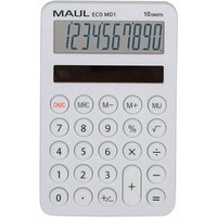 MAUL ECO MD 1 Taschenrechner weiß MAUL ECO MD 1 Taschenrechner weiß von Maul