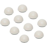 MAUL Kegelmagnete weiß, Kunststoff Ø 3,0 cm, 10 St. MAUL Kegelmagnete weiß, Kunststoff Ø 3,0 cm, 10 St. von Maul