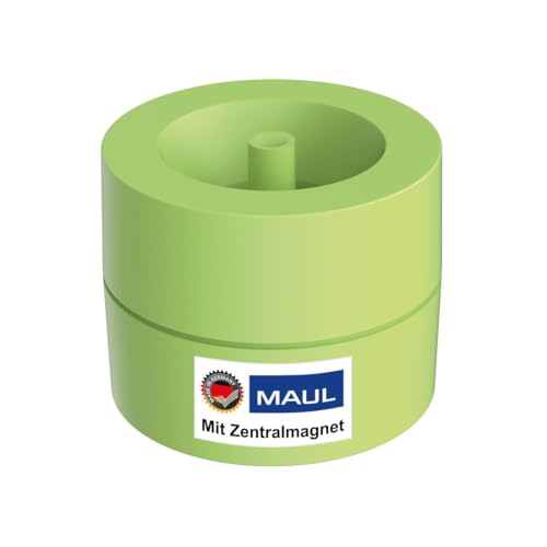 MAUL Klammernspender MAULpro | Schreibtisch Organizer zur Aufbewahrung von Büroklammern | magnetischer Ordnungshelfer für Büro, zu Hause und Arbeitszimmer | inklusive 15 Klammern | Lime MAUL Klammernspender MAULpro | Schreibtisch Organizer zur Aufbewahrung von Büroklammern | magnetischer Ordnungshelfer für Büro, zu Hause und Arbeitszimmer | inklusive 15 Klammern | Lime von Maul