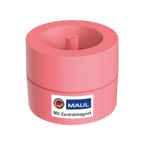 Maul Klammernspender MAULpro | Ø7,3x6cm | Schreibtisch Organizer für Büroklammern | Schreibtisch Zubehör mit Magnet für Büro | Inklusive 15 Klammern | Stilvoller Büroklammernspender | Touch of Rose Maul Klammernspender MAULpro | Ø7,3x6cm | Schreibtisch Organizer für Büroklammern | Schreibtisch Zubehör mit Magnet für Büro | Inklusive 15 Klammern | Stilvoller Büroklammernspender | Touch of Rose von Maul