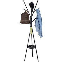 MAUL Kleiderständer MAULavalon 9385090 schwarz Metall 9 Haken 46,5 x 180,0 cm von Maul