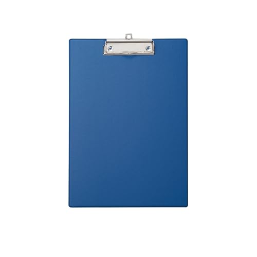 MAUL Klemmbrett A4 MAULpoly | Schreibbrett aus Karton mit PP Folienüberzug | Clipboard zum Aufhängen | Moderner Klemmer zur Aufbewahrung von Papier | Für Büro, Küche und Werkstatt | Blau MAUL Klemmbrett A4 MAULpoly | Schreibbrett aus Karton mit PP Folienüberzug | Clipboard zum Aufhängen | Moderner Klemmer zur Aufbewahrung von Papier | Für Büro, Küche und Werkstatt | Blau von Maul