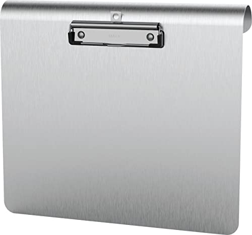 MAUL Klemmbrett MAULmedic zum Einhängen, Schreibplatte, DIN A4 quer, eloxiertes Aluminium/Edelstahl, Plattenstärke 0,12 cm, Klemmweite 0,8 cm, Silber MAUL Klemmbrett MAULmedic zum Einhängen, Schreibplatte, DIN A4 quer, eloxiertes Aluminium/Edelstahl, Plattenstärke 0,12 cm, Klemmweite 0,8 cm, Silber von Maul