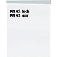 MAUL Klemmleiste 42,8 cm silber selbstklebend von Maul
