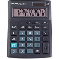 MAUL MC 12 Tischrechner schwarz von Maul