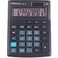 MAUL MC 12 Tischrechner schwarz MAUL MC 12 Tischrechner schwarz von Maul