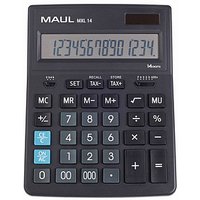 MAUL MXL 14 Tischrechner schwarz MAUL MXL 14 Tischrechner schwarz von Maul