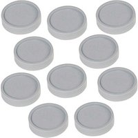 MAUL Magnete grau, Kunststoff Ø 2,9 x 1,2 cm, 10 St. von Maul