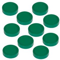 MAUL Magnete grün, Kunststoff Ø 2,9 x 1,2 cm, 10 St. von Maul