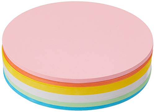 MAUL Moderationskarten rund Ø 9,5 cm (120 Stück) | Beschriftbare Karteikarten | Coaching Karten | Präsentationskarten | Moderationskoffer Nachfüllpack | 150 g/m² Papier | Bunt MAUL Moderationskarten rund Ø 9,5 cm (120 Stück) | Beschriftbare Karteikarten | Coaching Karten | Präsentationskarten | Moderationskoffer Nachfüllpack | 150 g/m² Papier | Bunt von Maul