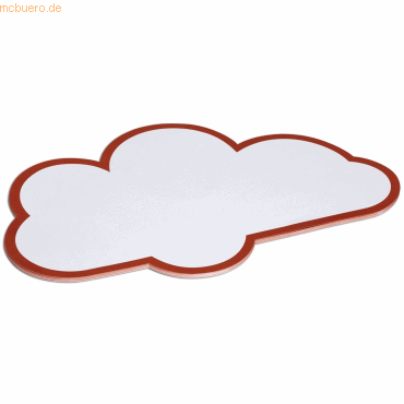 MAUL Moderationskarten Wolke 265x430mm weiß VE=20 Stück MAUL Moderationskarten Wolke 265x430mm weiß VE=20 Stück von Maul