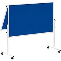 MAUL Moderationswand MAULsolid, klappbar 120,0 x 150,0 cm blau von Maul