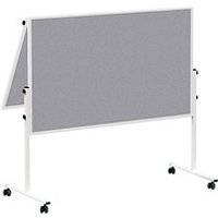 MAUL Moderationswand MAULsolid, klappbar 120,0 x 150,0 cm grau von Maul