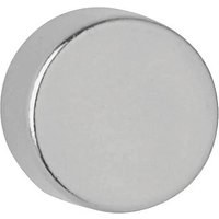 MAUL Neodym Magnete silber, Metall 0,8 x 0,5 cm, 50 St. von Maul