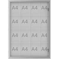 MAUL Schaukasten Excite alu 16x DIN A4 MAUL Schaukasten Excite alu 16x DIN A4 von Maul